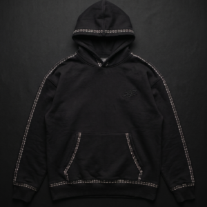 Barbed Wire Stitching Hoodie